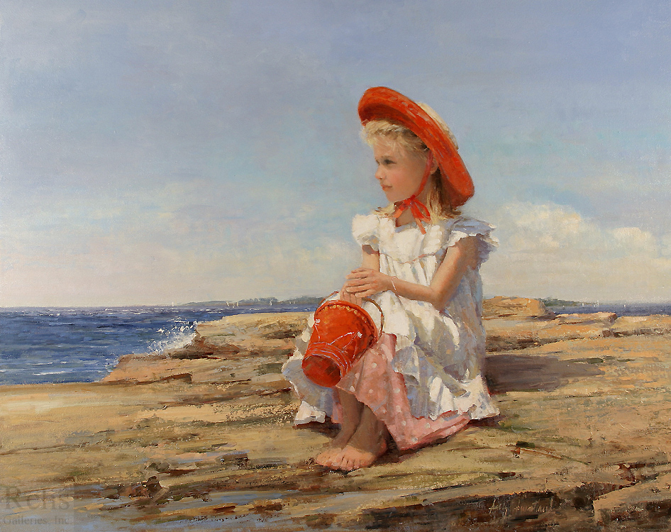 Sally Swatland, 1946 | Plein air Figurative painter | Tutt